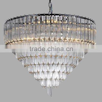 hot sale round glass rods pendant light