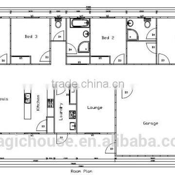 2016 Hot Sale China Modern Bungalow Style Villa/modular Prefab Kit House Villa photo-6