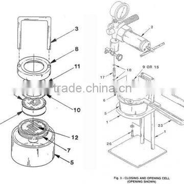 Differential Sticking Tester / Sticking Tester for Drilling Fluid / Mud Adhesive Retention Insturment photo-4