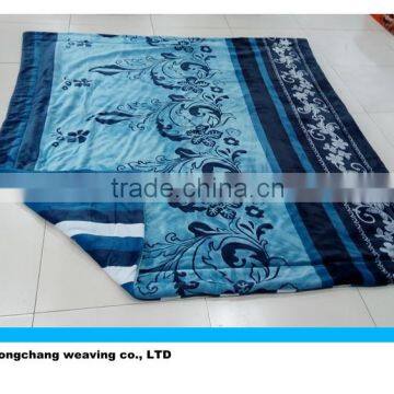 polyester flannel coral fleece blanket throw quilt with New design vip1