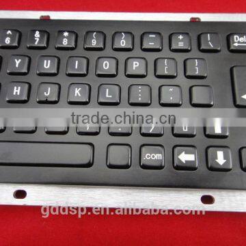 High quality kiosk metal keyboard