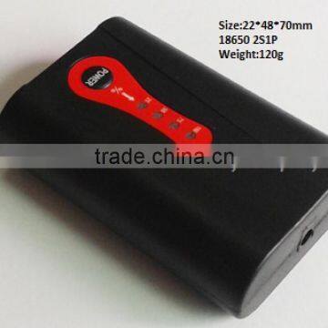 Li-ion 18650 7.4V 2200mAH for heated cloth