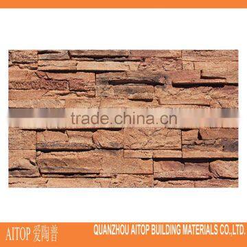 Handmade exterior decorative art stone look wall brick tiles