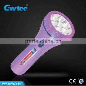Rechargeable Brazil Plug Led Plastic Torch(GT-8109) photo-6