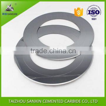 Professional supplier tungsten carbide slitting knives, tungsten carbide circular blade