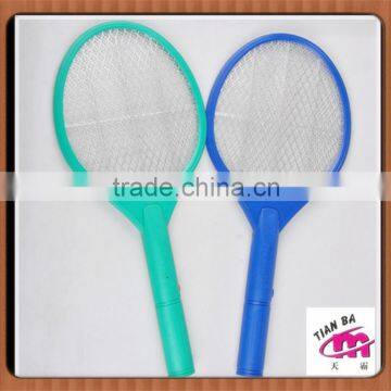 HXP lowest price AA battery mosquito racket factory battery mosquito swatter