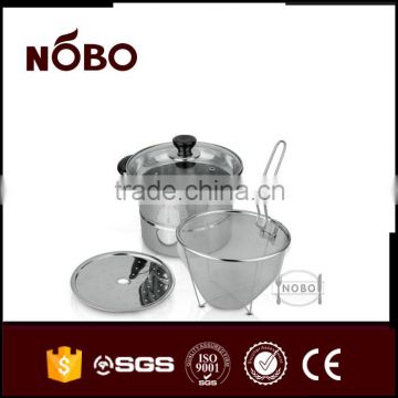 factory supply capsule bottom stainless stock pot