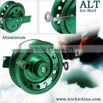 Aluminum CNC machine cut ALT ice fishing reel