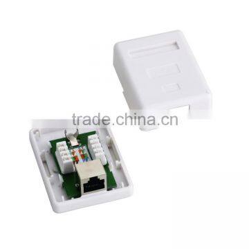 Cheap Price Single Port Cat5e RJ45 STP Surface Mount Box