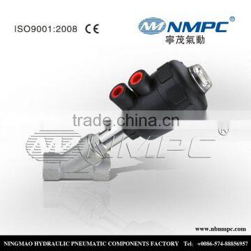 Practical special oem three way brass angle stop valve