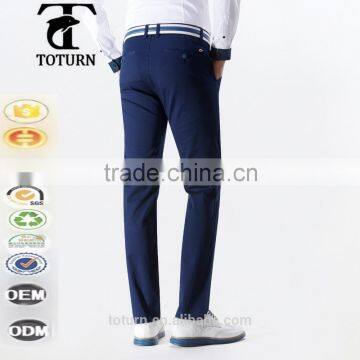 New Mans Fashion High Quality Casual Dress Plain Solid Color Quick Dry Cotton Green Man Long Pants Mens Slim Fit Trousers Quality Choice photo-3