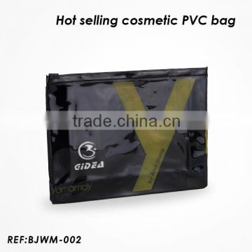 New Design packaging bag for cosmetics pvc zipper bag