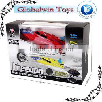 Summer Water Fun ! WL Toys rc speed racing boat with Flip function WL911 2.4G 4CH 24km/h rc boats china