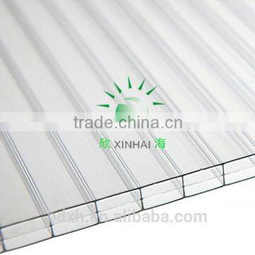 bayer makrolon 0.5mm clear and colored uv blocking triple wall polycarbonate embossed panels for skylight