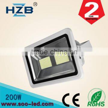 China Zhongshan Supplier IP65 LED 200w SMD Flood Light For Outdoor Billboard Lighting