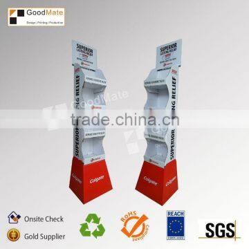 Customized factory cardboard fabric pop up display