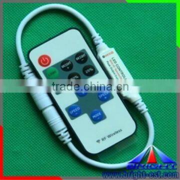 LED Dimmer Switch with RF Remote,CE Rohs Mini RF Controller,Wireless RF LED Controller