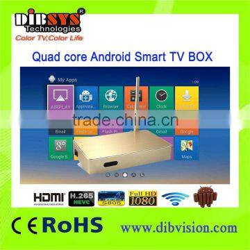 2015 best selling tv box android media player xbmc with TF Card Slot android smart tv box