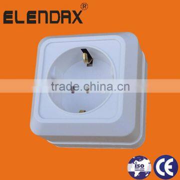 European style surface mounted schuko socket outlet 2 pin socket (S1010)