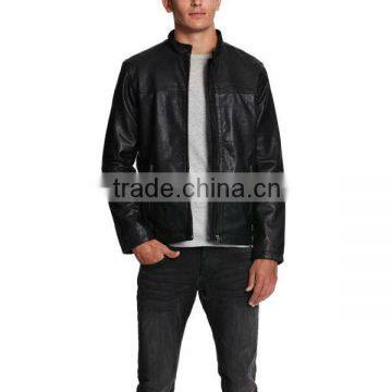 Mens Biker Leather Jacket