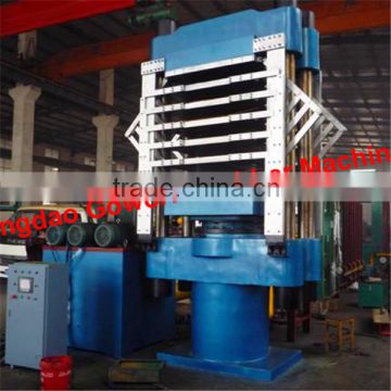 Qingdao EVA Foaming Press Heating Machine / High Performance Rubber Sheet Foaming Machine / Four Column EVA foaming press