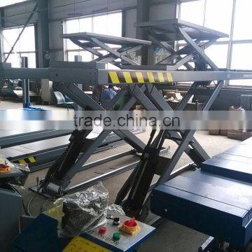 Double scissor wheel alignment car lift for sale with high quality