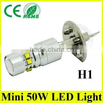 12V 24V Car LED Light 50W Mini Type T10 T15 Xenon H1