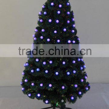 2015 hot sale led lights christmas fiber tree