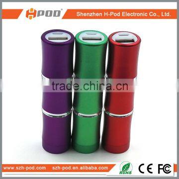 Gift Power Bank 2000 Mah 18650 Battery Metal Case Iso Certification Supplier's Choice