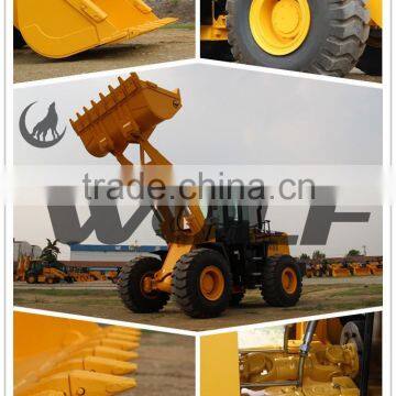 5 Ton road construction machinery wheel loader ZL50G 220hp engine 3cbm bucket