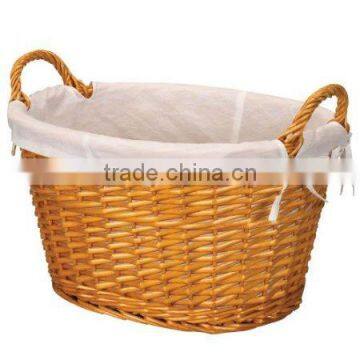 hot sale high quality oval willow basket