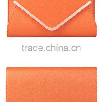 2015 Best Wholesale Plain Leather Envelope Clutch Bags