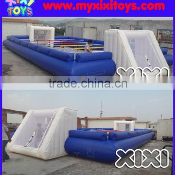 XIXI inflatable babyfoot,inflatable human table field,inflatable foosball field