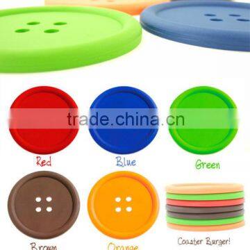 Wholesale Custom BPA Free Silicone Drink Coasters