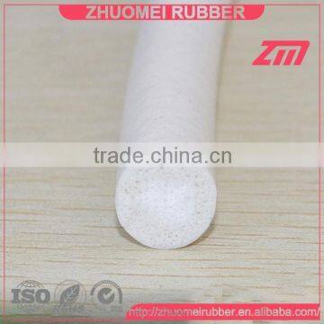 White Flexible Silicone Sponge Cord With Various ID