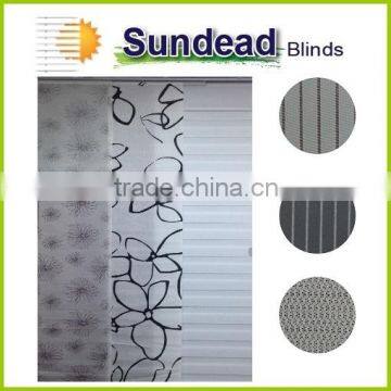 sliding panel curtains panel track blinds blackout easy install for home decor conservatories with floor-to-ceiling glass panes