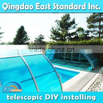 winter automatic swimming pool cover