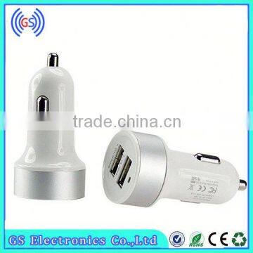 Car Charger Wholesale 5V 2.1A Dual USB Car Charger With LED Chian Supplier