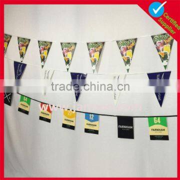 Double sided printing wholesale cheap personalised bunting