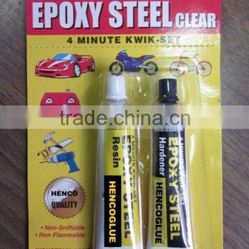 5 minutes transparent clear epoxy AB glue in tube