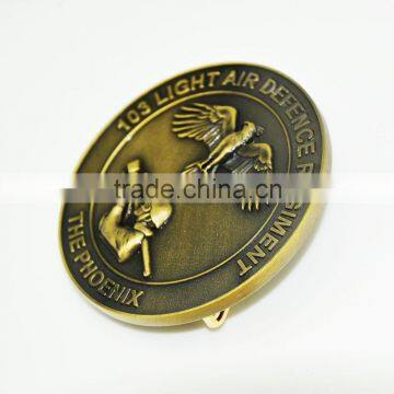 High Quality Custom Antique Brass Souvenir Coin photo-4