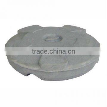 Rubber pad for floor jack