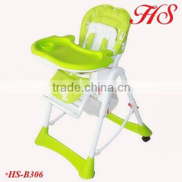 Easy to fold for travel portable baby child dinner high chair