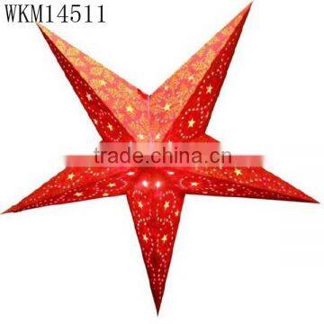 Sell well handmade chinese paper star hanging decoration