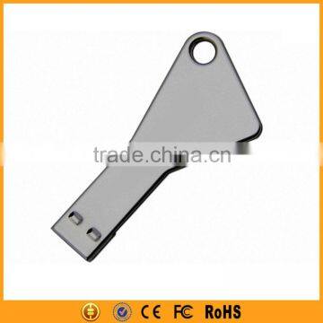 Metal Black Colloid Key Shape Engrave Special USB Flash Drive 2GB photo-5