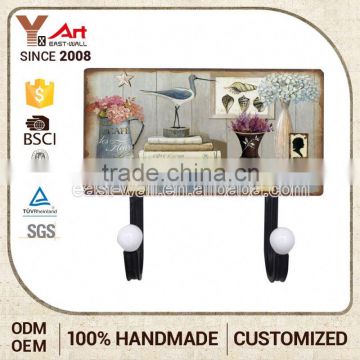 For Promotion/Advertising Low Price Simple Design Plastic Wall Hanger Hook Metal Ornament Hooks