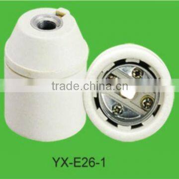 Porcelain/Ceramic Lampholder YX-E26-1