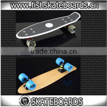 23 Inch With Griptap 100% Canadian Maple 7 Player Wood Skateboards
