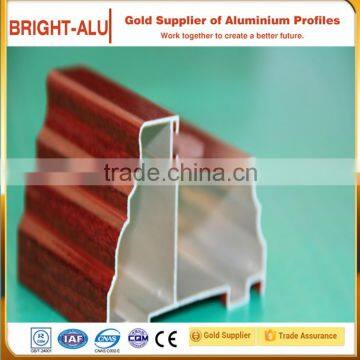 Custom wood window aluminum extrusion profile