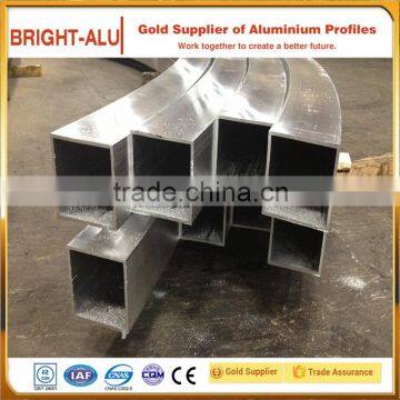 Best selling aluminium extrusion 6063 aluminum corrugated checked tube with good quality